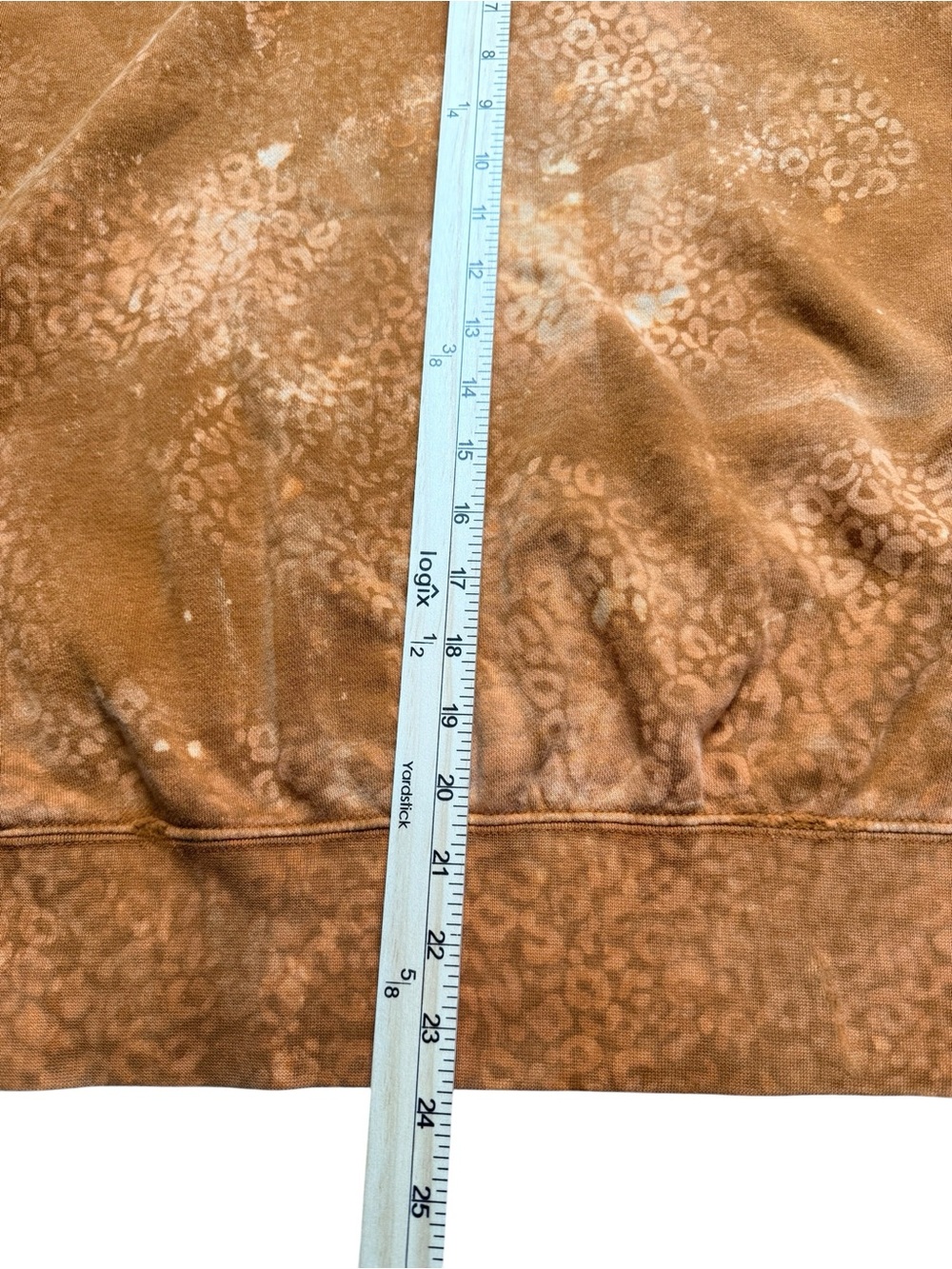 Nike Women’s Small Custom Leopard Distressed Studded Hoodie One of a Kind - Picture 8 of 10